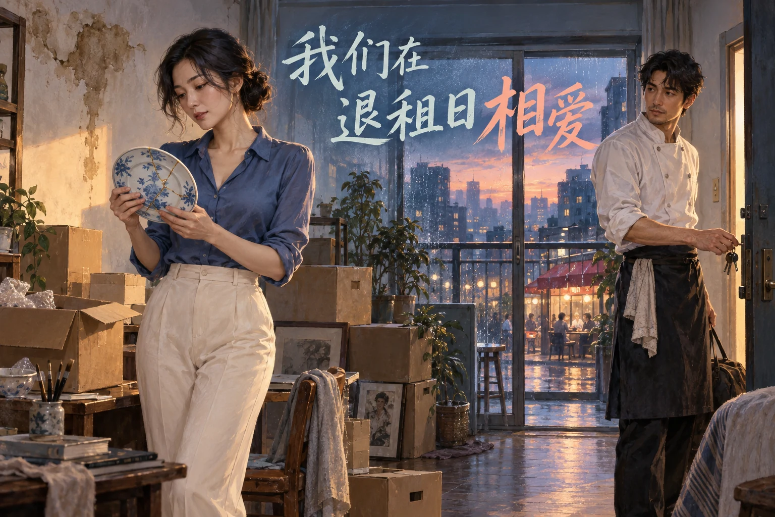 我们在退租日相爱主题封面